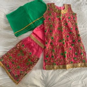 Girls Sharara Suit